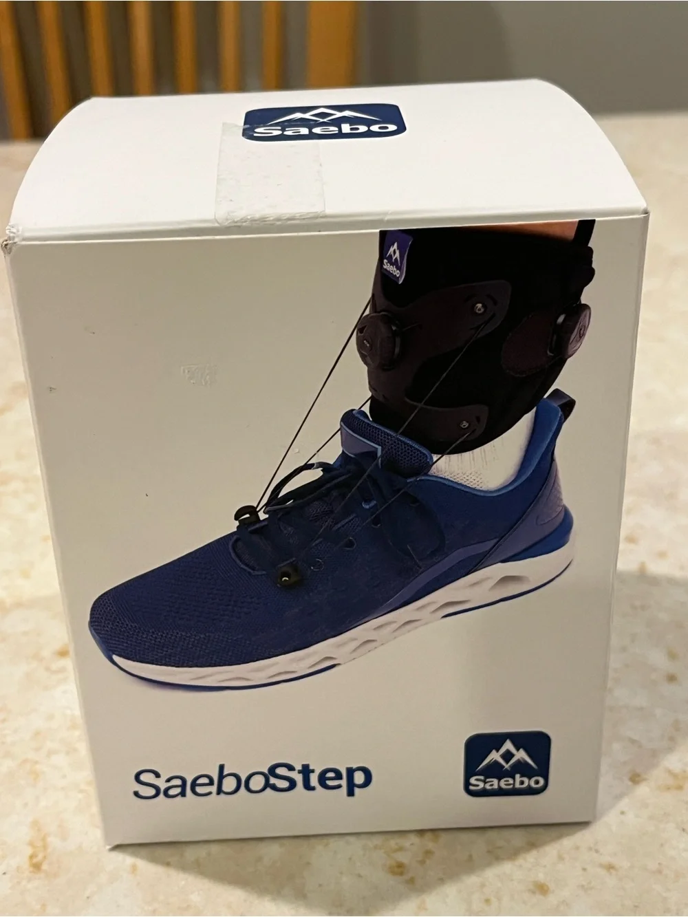 New saebostep Black Ankle-Foot Orthosis (AFO) for foot drop